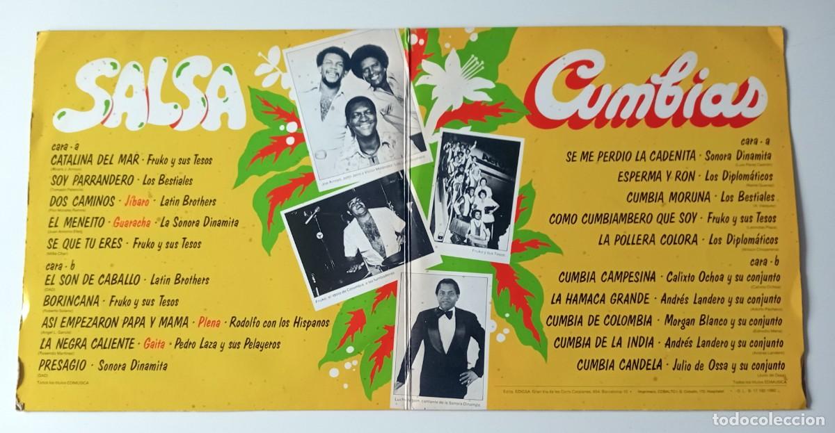 Discos de vinilo: VARIOS - SALSA / CUMBIAS - Foto 2