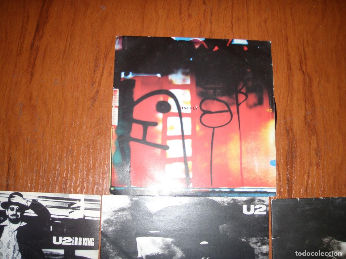 Discos de vinilo: LOTE DE 7 SINGLES DE U2 - Foto 4