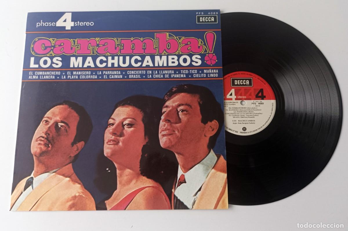 Discos de vinilo: LP LOS MACHUCAMBOS - CARAMBA! - Foto 1