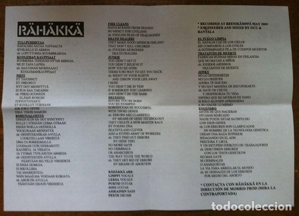 Discos de vinilo: I.A.F. & R&auml;h&auml;kk&auml; &ndash; Split EP - - Foto 4