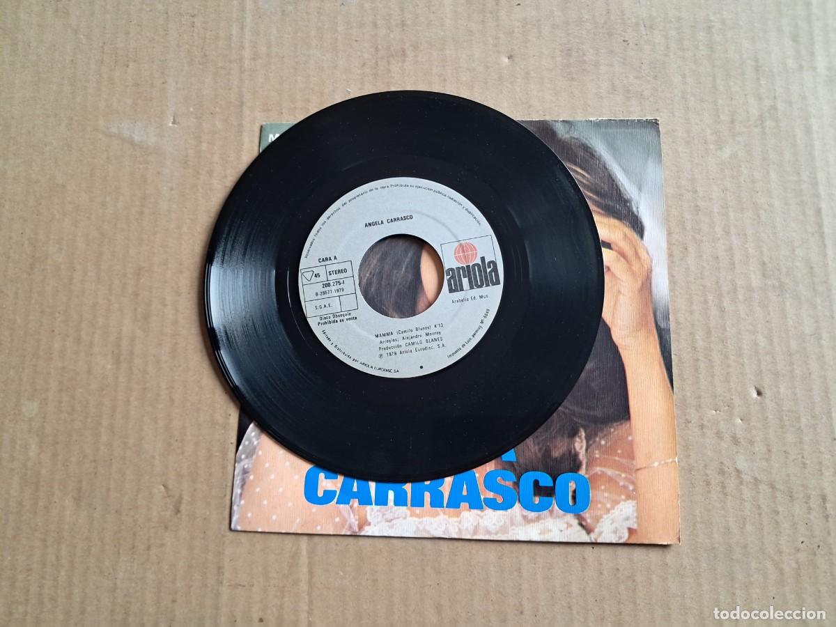 Discos de vinilo: ANGELA CARRASCO - MAMMA SINGLE 1979 - Foto 2