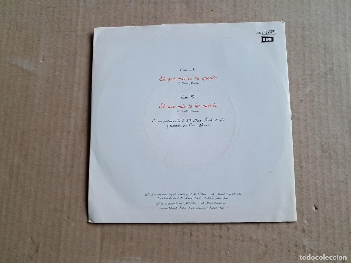 Discos de vinilo: DYANGO - EL QUE MAS TE HA QUERIDO SINGLE 1990 - Foto 4