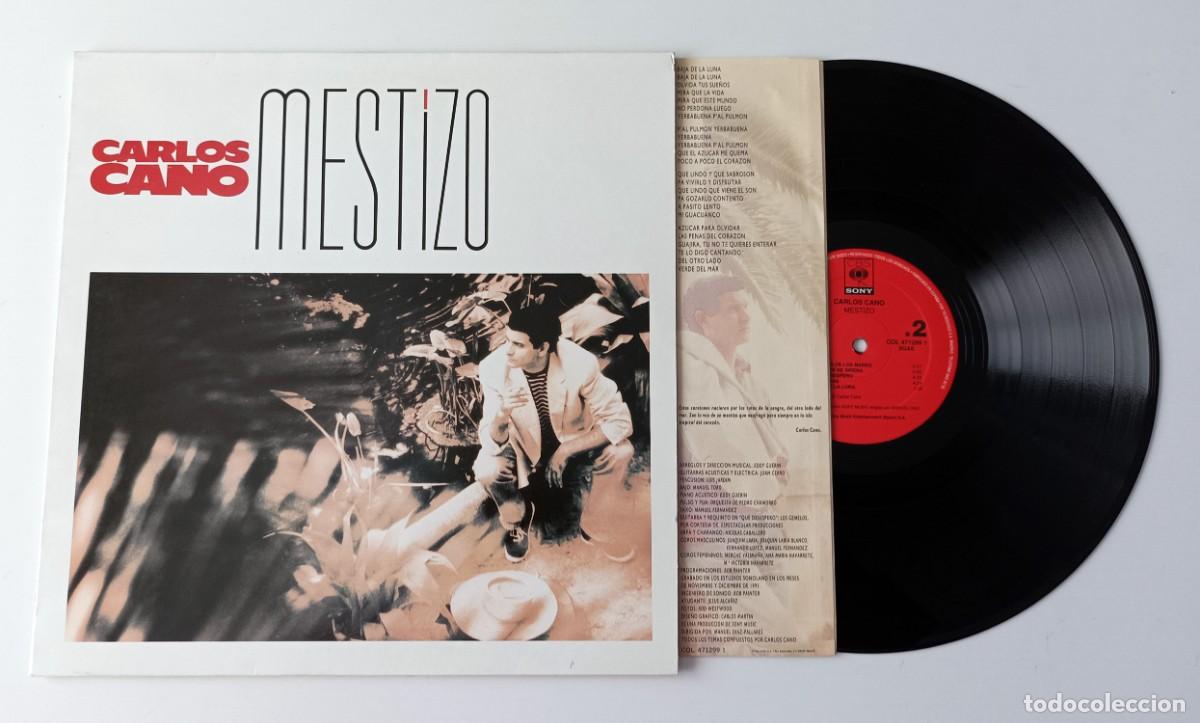 Discos de vinilo: LP CARLOS CANO - MESTIZO - Foto 1