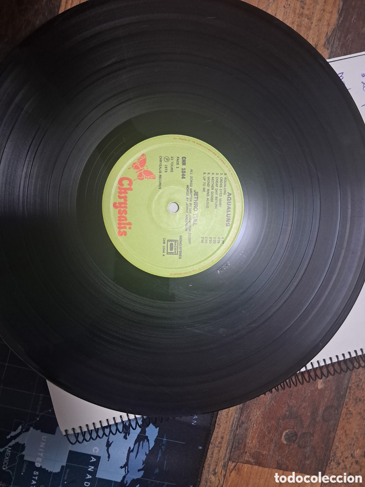 Discos de vinilo: Jehtro Tull. Aqualung. London 1973 - Foto 3