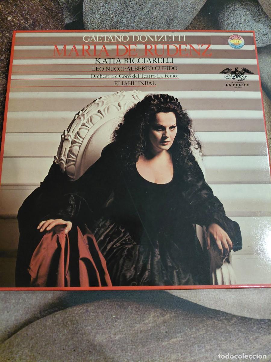Discos de vinilo: Opera vinilo Maria de Rudenz de Donizettitti - Foto 1