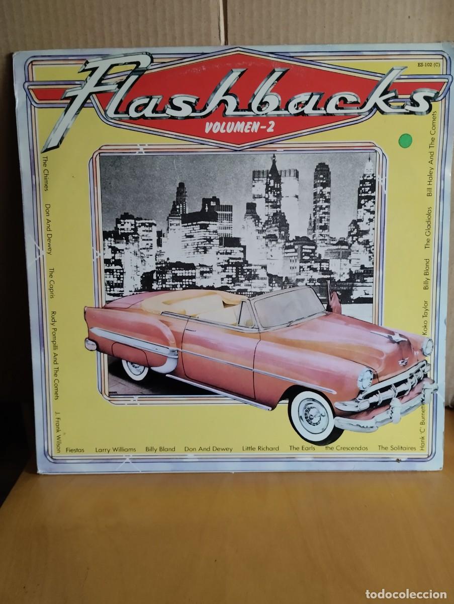 Discos de vinilo: FLASHBACKS VOL.2 ----- L.WILLIAMS,L.RICHARD,CAPRIS,CRESCENDOS,EARLS ..... - Foto 1
