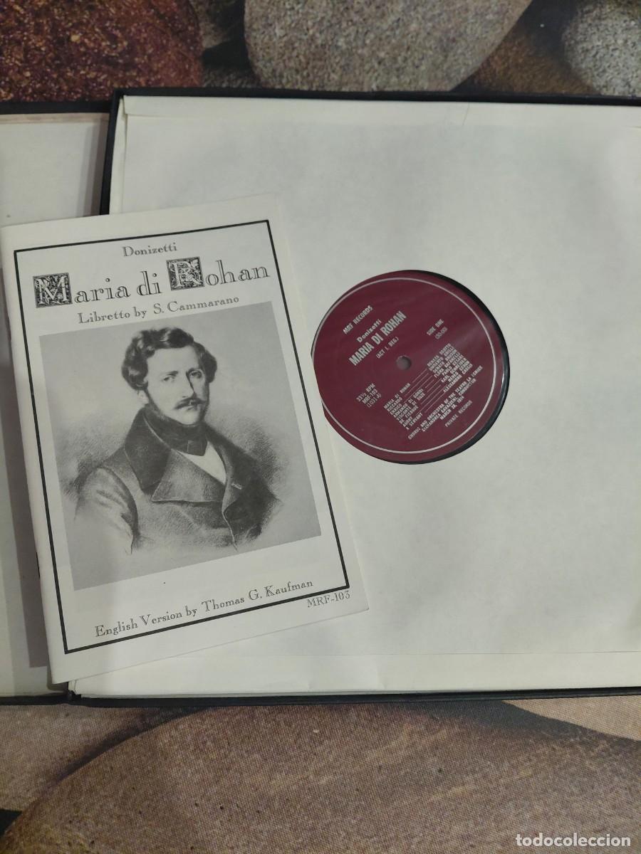 Discos de vinilo: Opera vinilo Maria de Rohan de Donizettitti - Foto 3