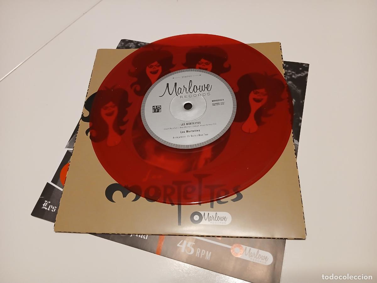 Discos de vinilo: Les Mortettes &lrm;&ndash; Les Mortettes / Cr&agrave;pula- (2015) single 7&rdquo; - Foto 4