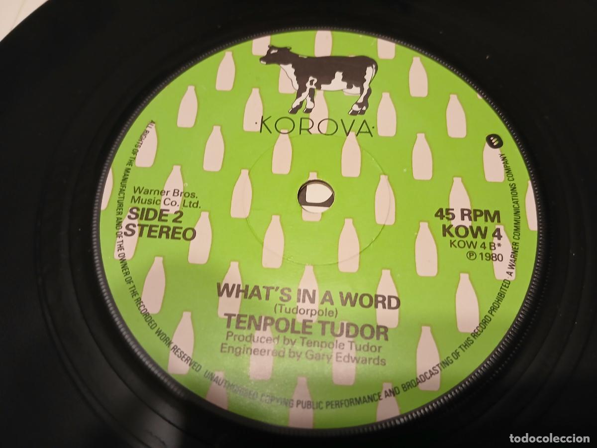 Discos de vinilo: Tenpole Tudor &ndash; Real Fun- (1980) single 7&rdquo; - Foto 3