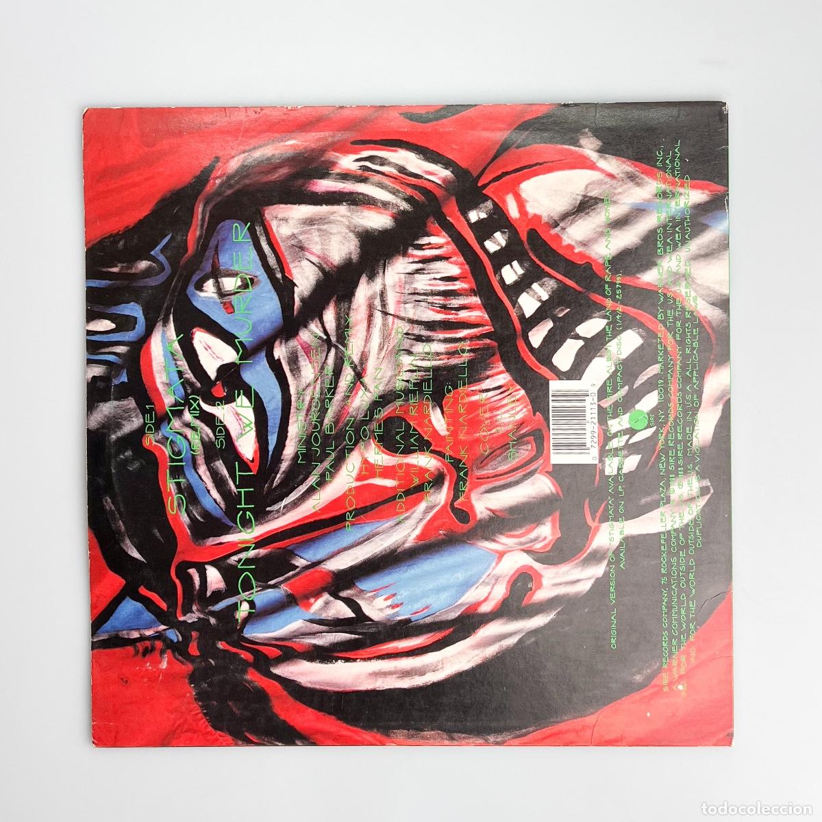 Discos de vinilo: MAXI LP. Ministry. Stigmata (G+/VG+) - Foto 2
