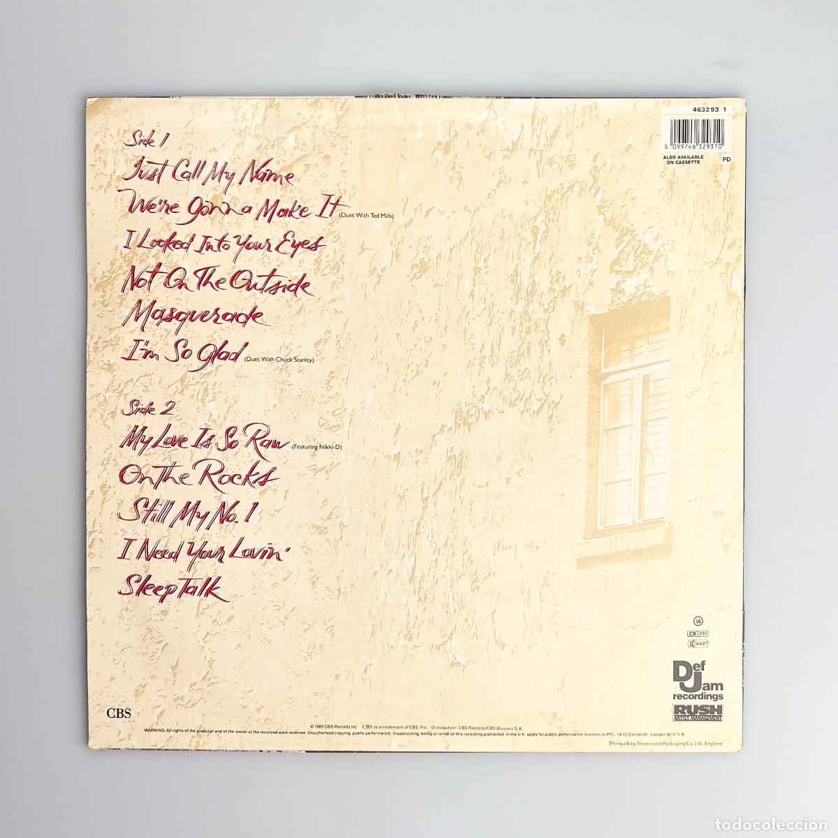 Discos de vinilo: LP. Alyson Williams. Raw (VG/VG) - Foto 2