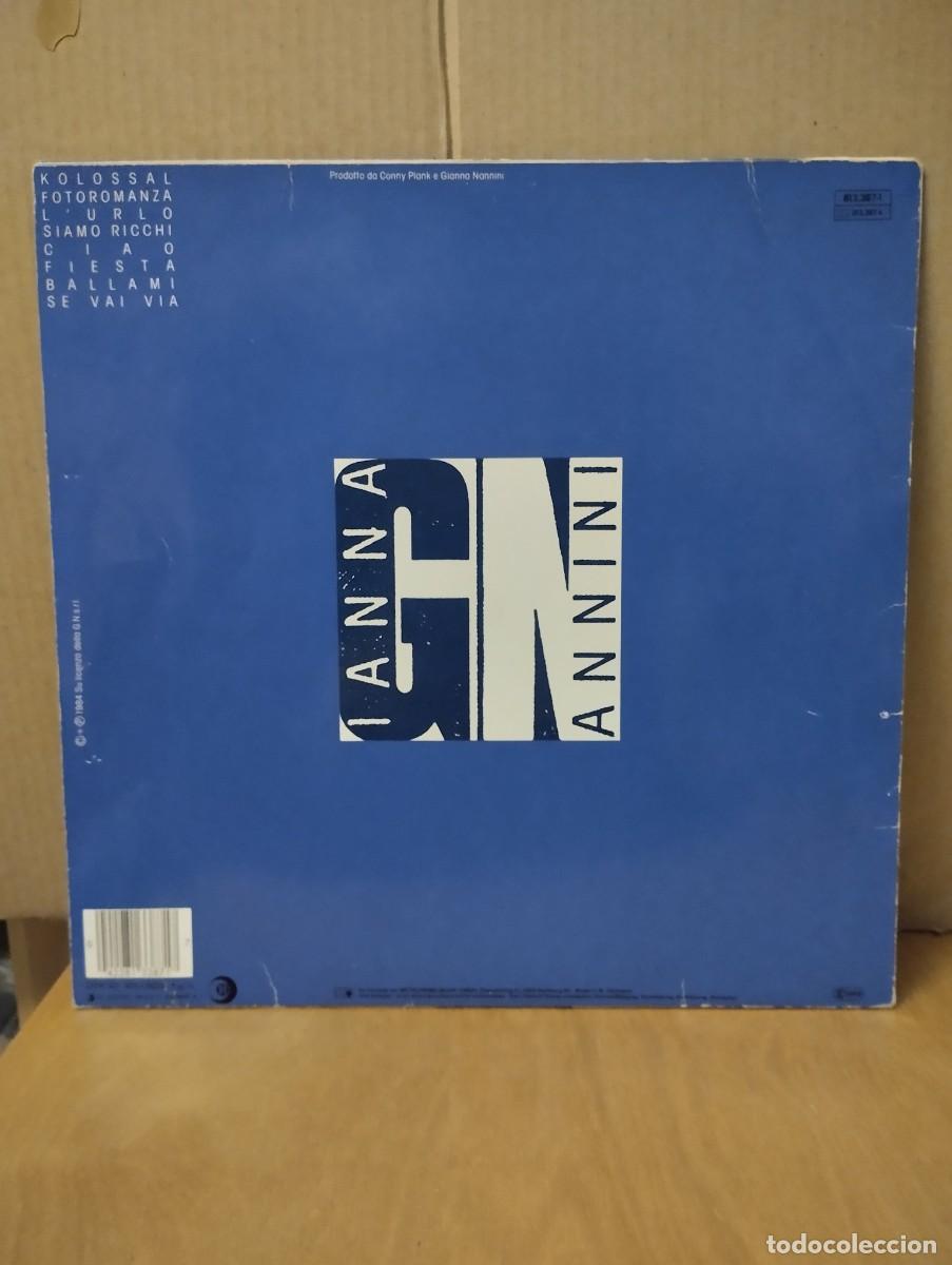 Discos de vinilo: GIANNA NANNINI ------ PUZZLE - Foto 2