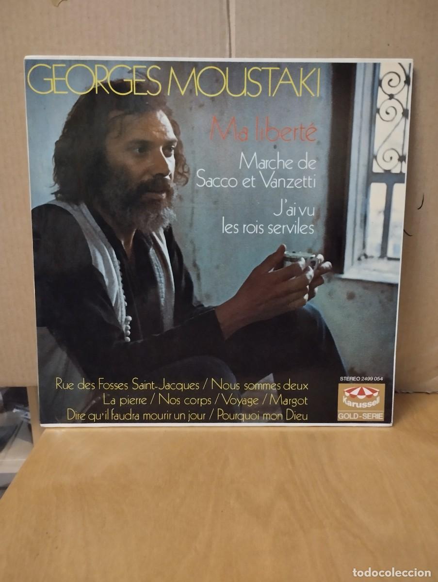 Discos de vinilo: GEORGES MOUSTAKI ----- MA LIBERTE - Foto 1