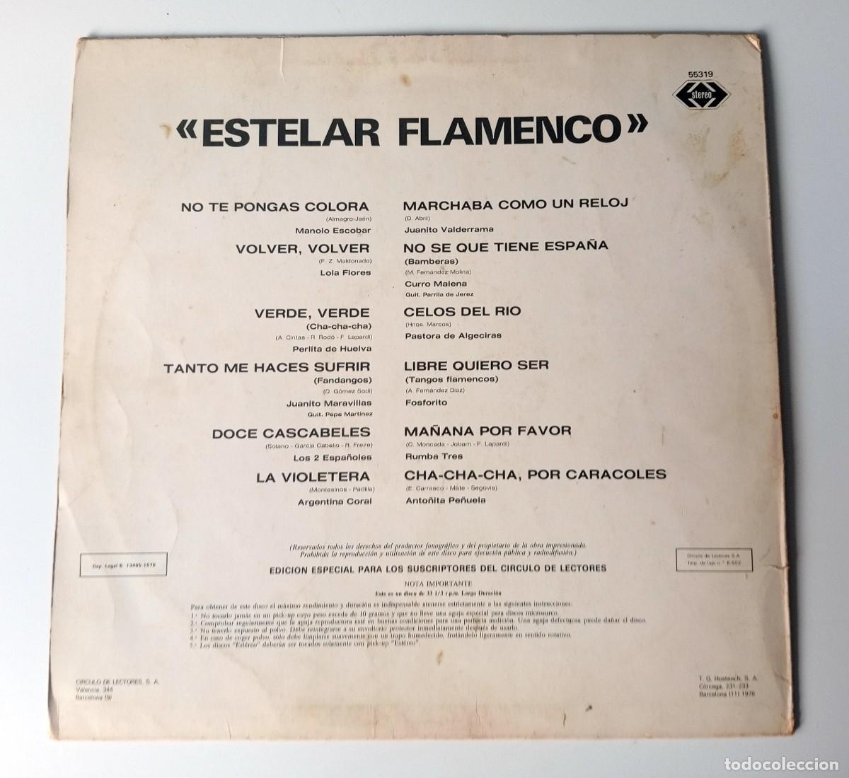 Discos de vinilo: LP VARIOS - ESTEELAR FLAMENCO - Foto 2