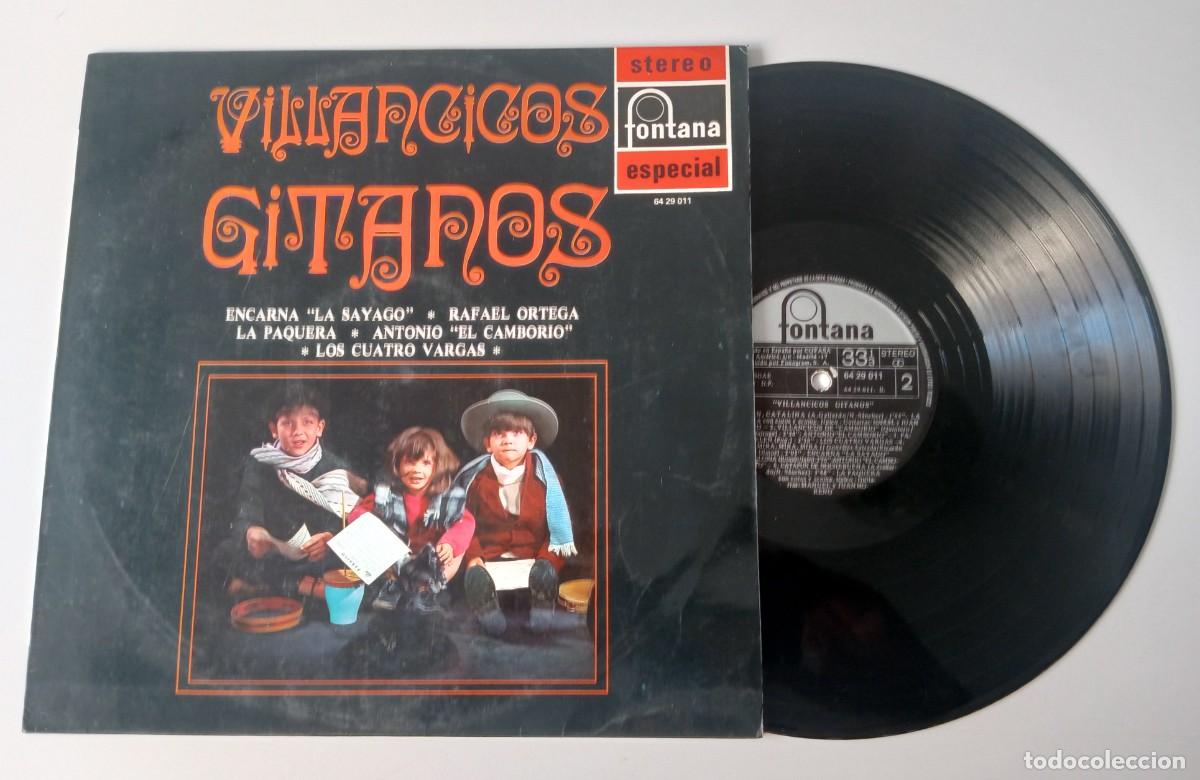 Discos de vinilo: LP VARIOS - VILLANCICOS GITANOS - Foto 1