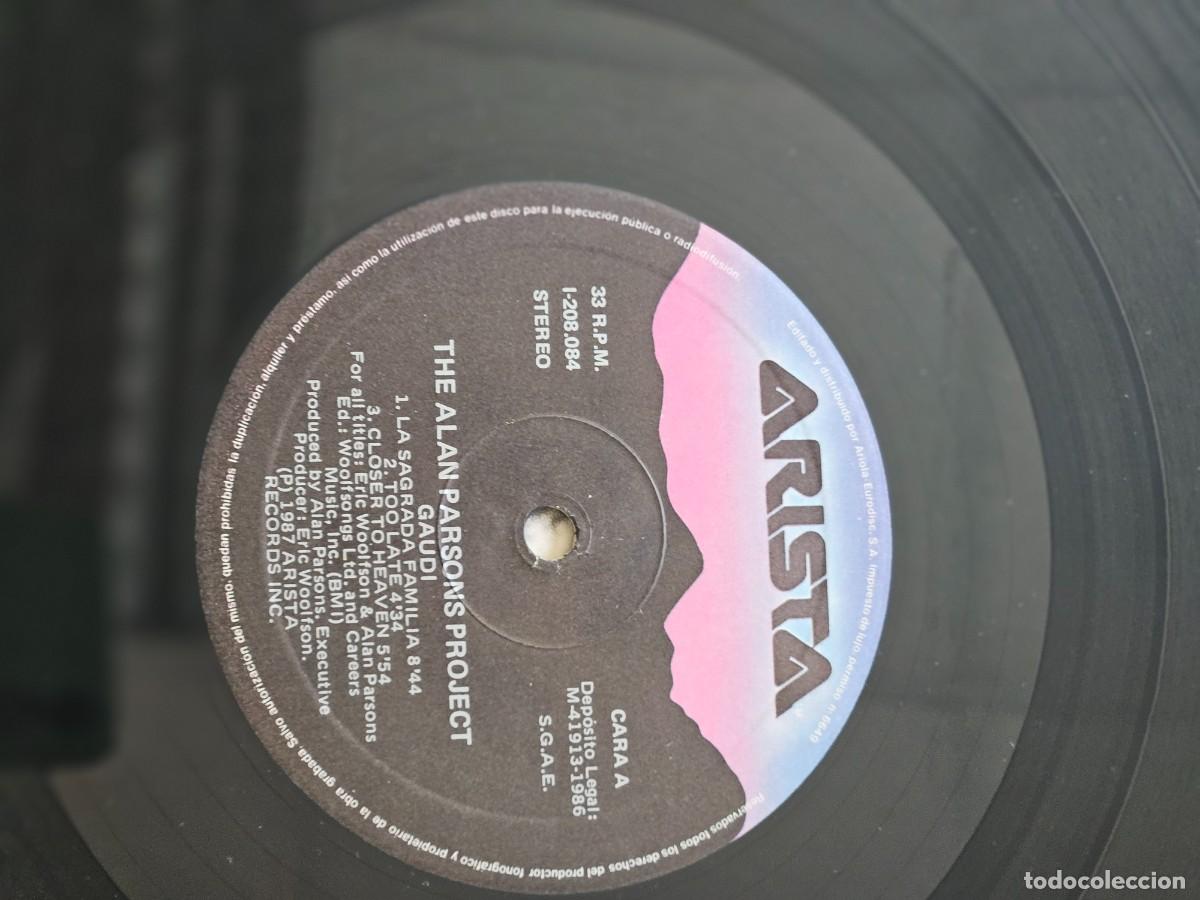 Discos de vinilo: ALAN PARSONS PROJECT LOTE 4 LPS - Foto 7