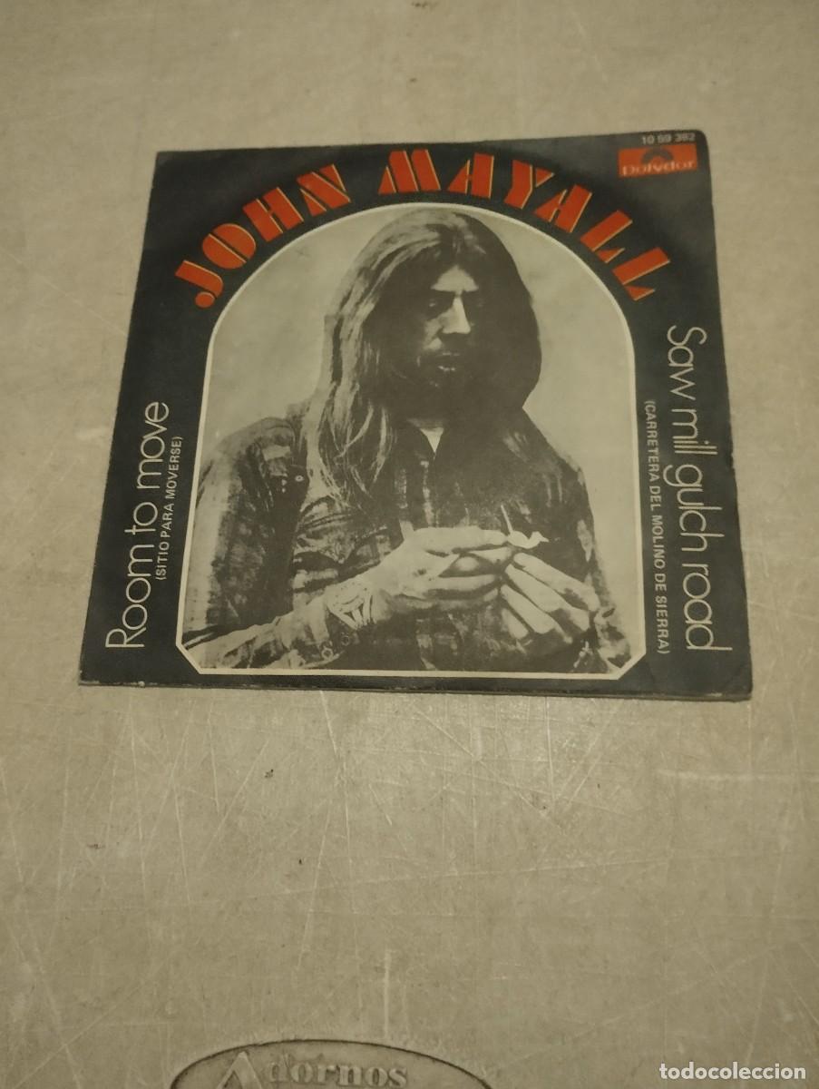 Discos de vinilo: JOHN MAYALL SG ROOM TO MOVE ESP.1970 - Foto 1