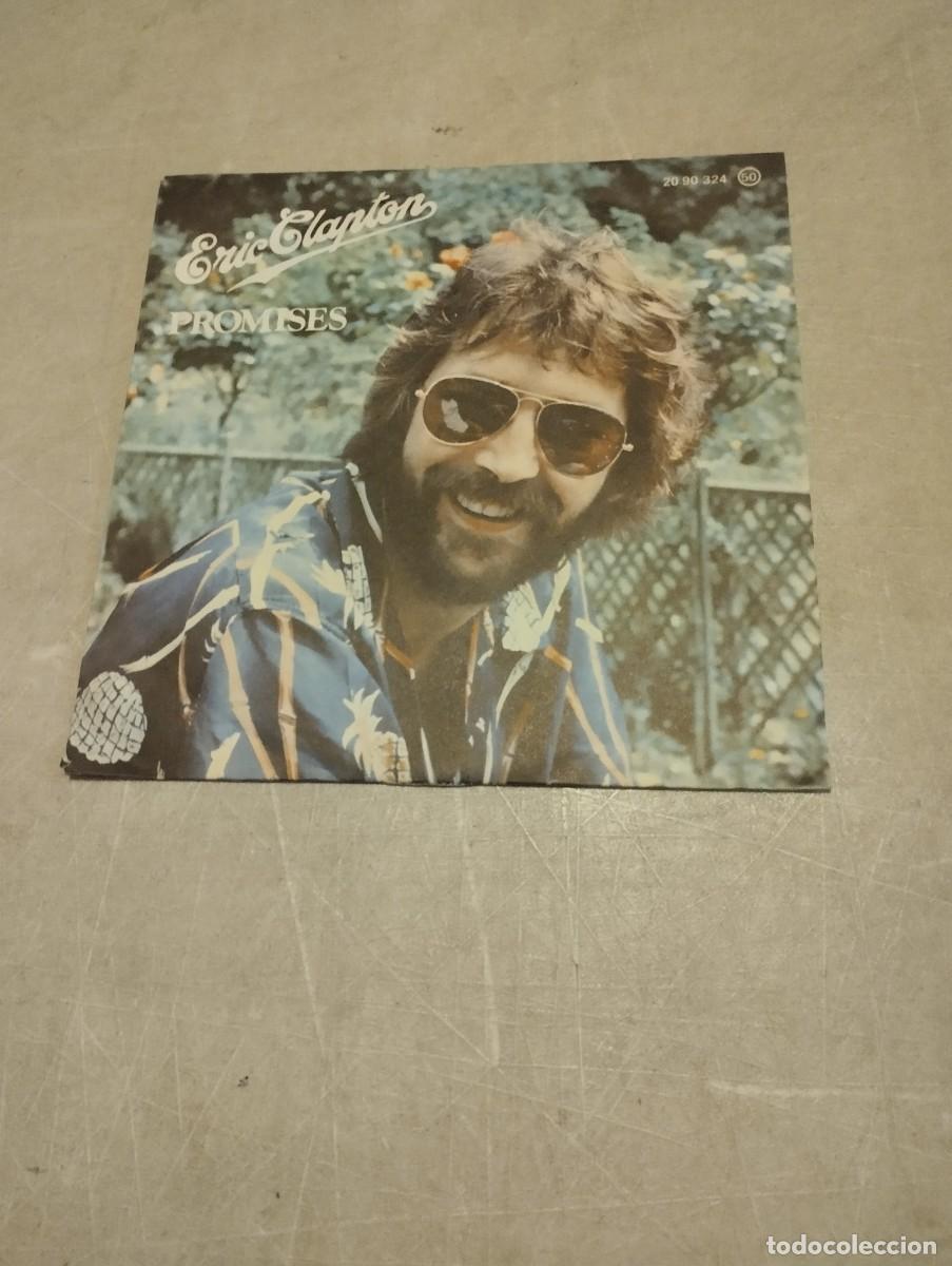 Discos de vinilo: ERIC CLAPTON SG PROMISES ESP.1978 - Foto 1
