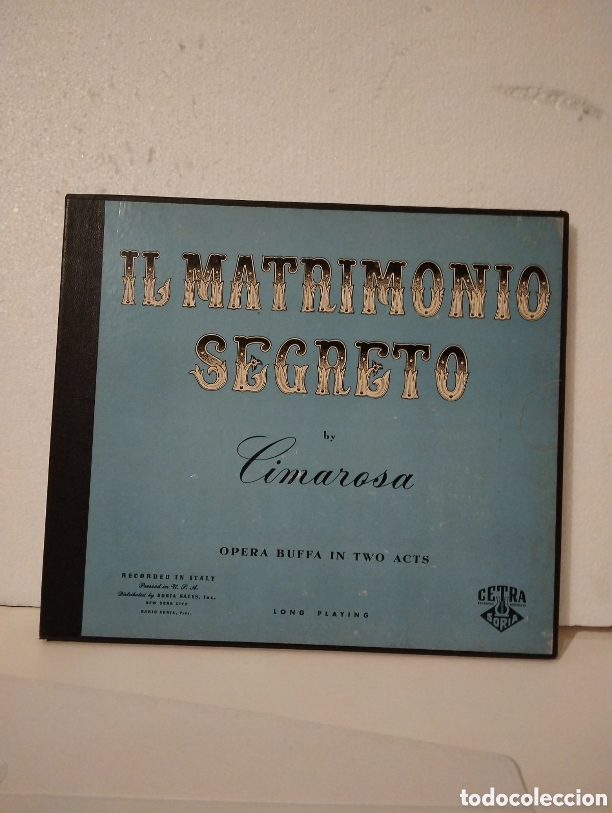 Discos de vinilo: IL MATRIMONIO SEGRETO - Foto 1