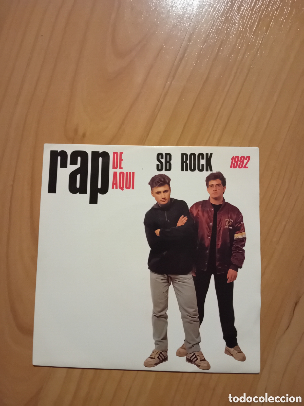Discos de vinilo: SB ROCK. 1992. RAP DE AQUI - Foto 1