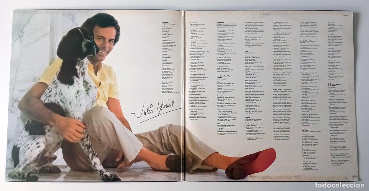 Discos de vinilo: LP JULIO IGLESIAS - MOMENTOS - Foto 3