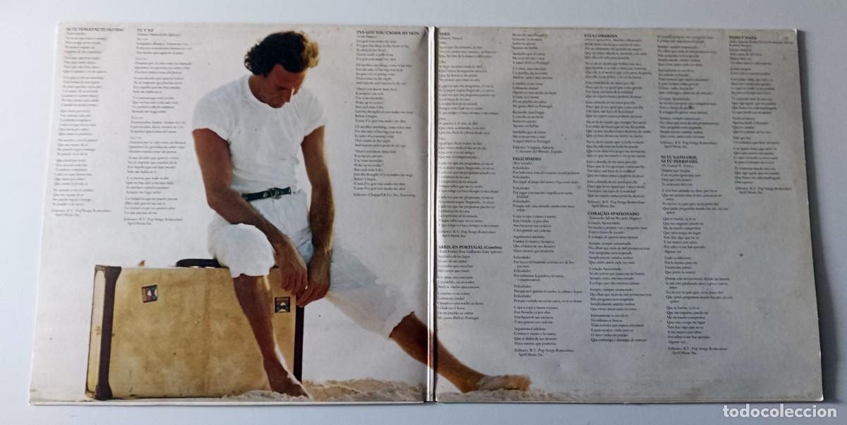 Discos de vinilo: LP JULIO IGLESIAS - LIBRA - Foto 4