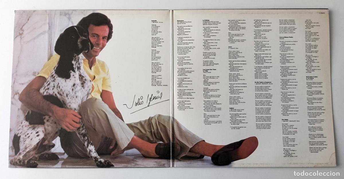 Discos de vinilo: LP JULIO IGLESIAS - MOMENTOS - Foto 3