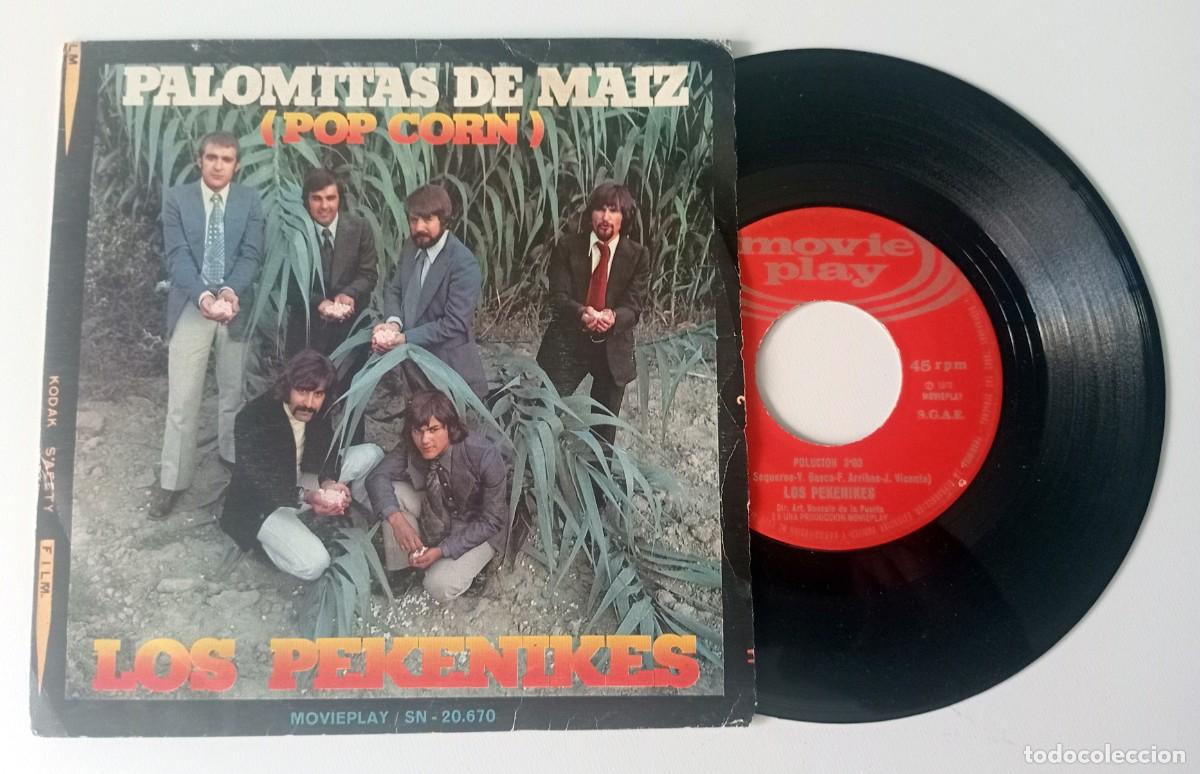 Discos de vinilo: SINGLE LOS PEKENIKES - PALOMITAS DE MAIZ - Foto 1
