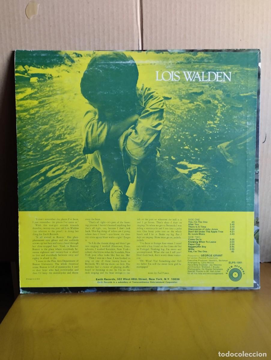 Discos de vinilo: LOIS WALDEN ----- WALDEN - Foto 2