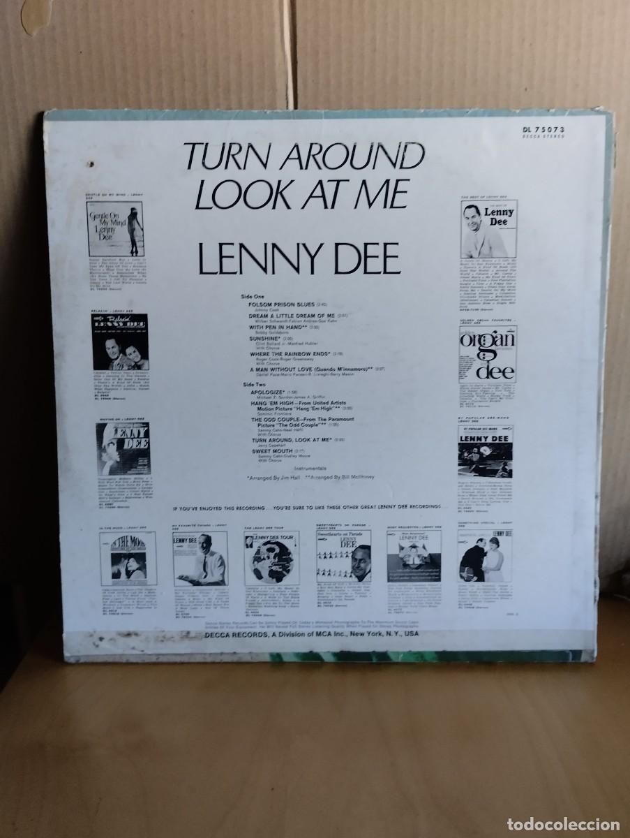 Discos de vinilo: LENNY DEE ---- TURN AROUND, LOOK AT ME - Foto 2