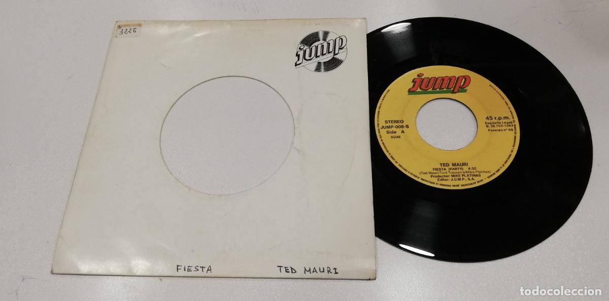 Discos de vinilo: SCO107-Ted Mauri - Fiesta (7&rdquo;, Single) - Foto 1