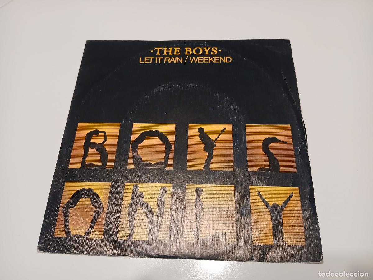 Discos de vinilo: The Boys &ndash; Let It Rain- (1981) single 7&rdquo; - Foto 1