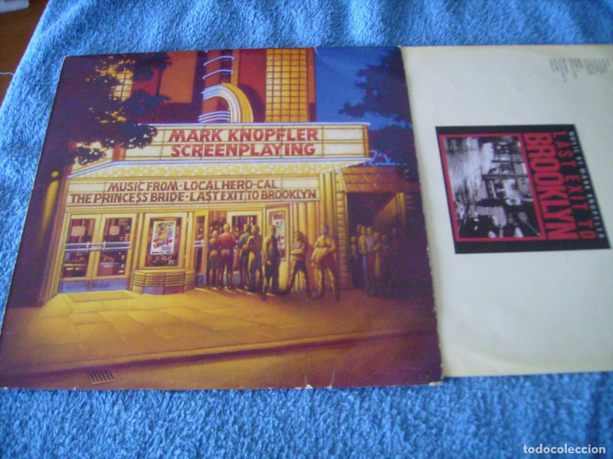 Discos de vinilo: LP DOBLE : MARK KNOPFLER - SCREENPLAYING - ED SPAIN 1993 - Foto 1