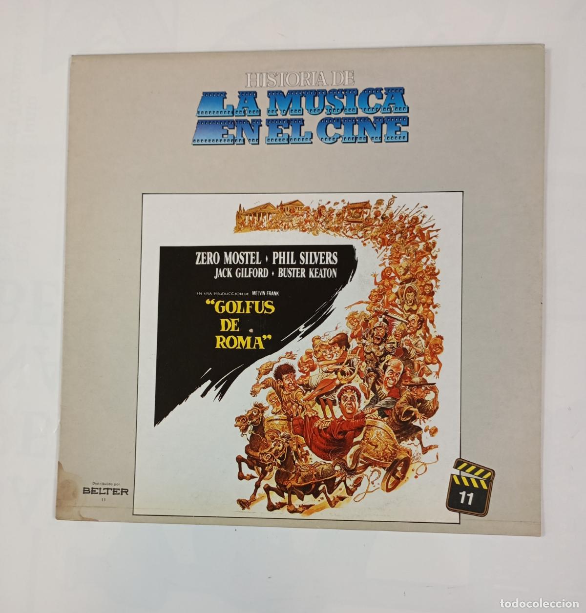 Discos de vinil: HISTORIA DE LA M&Uacute;SICA EN EL CINE N&ordm; 11. GOLFUS DE ROMA. LP. TDKDA61