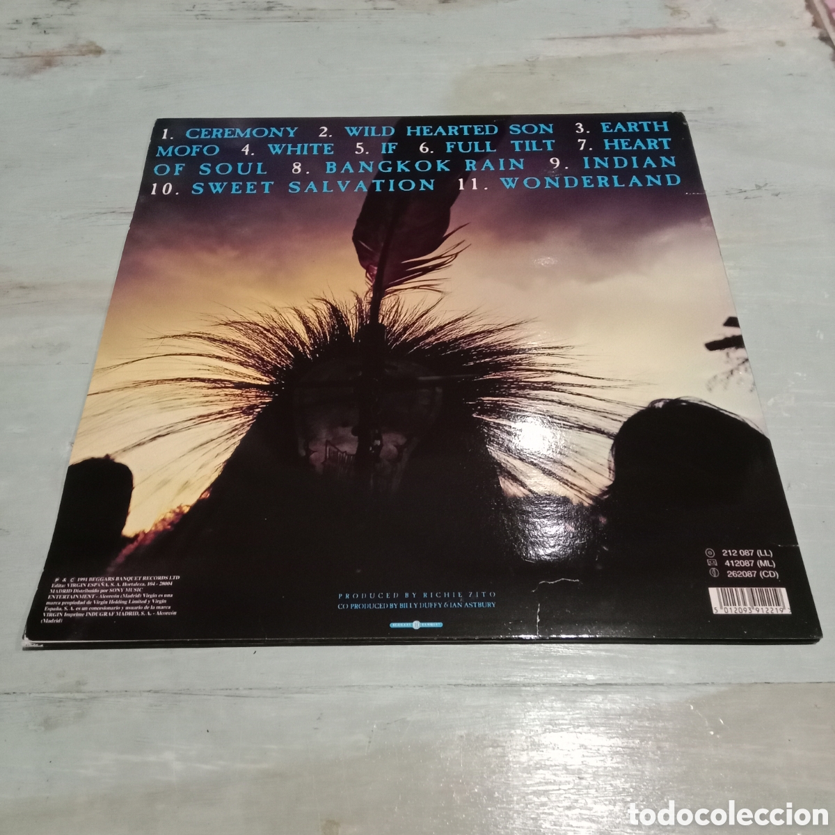 Discos de vinilo: THE CULT - CEREMONY - LP - Foto 2