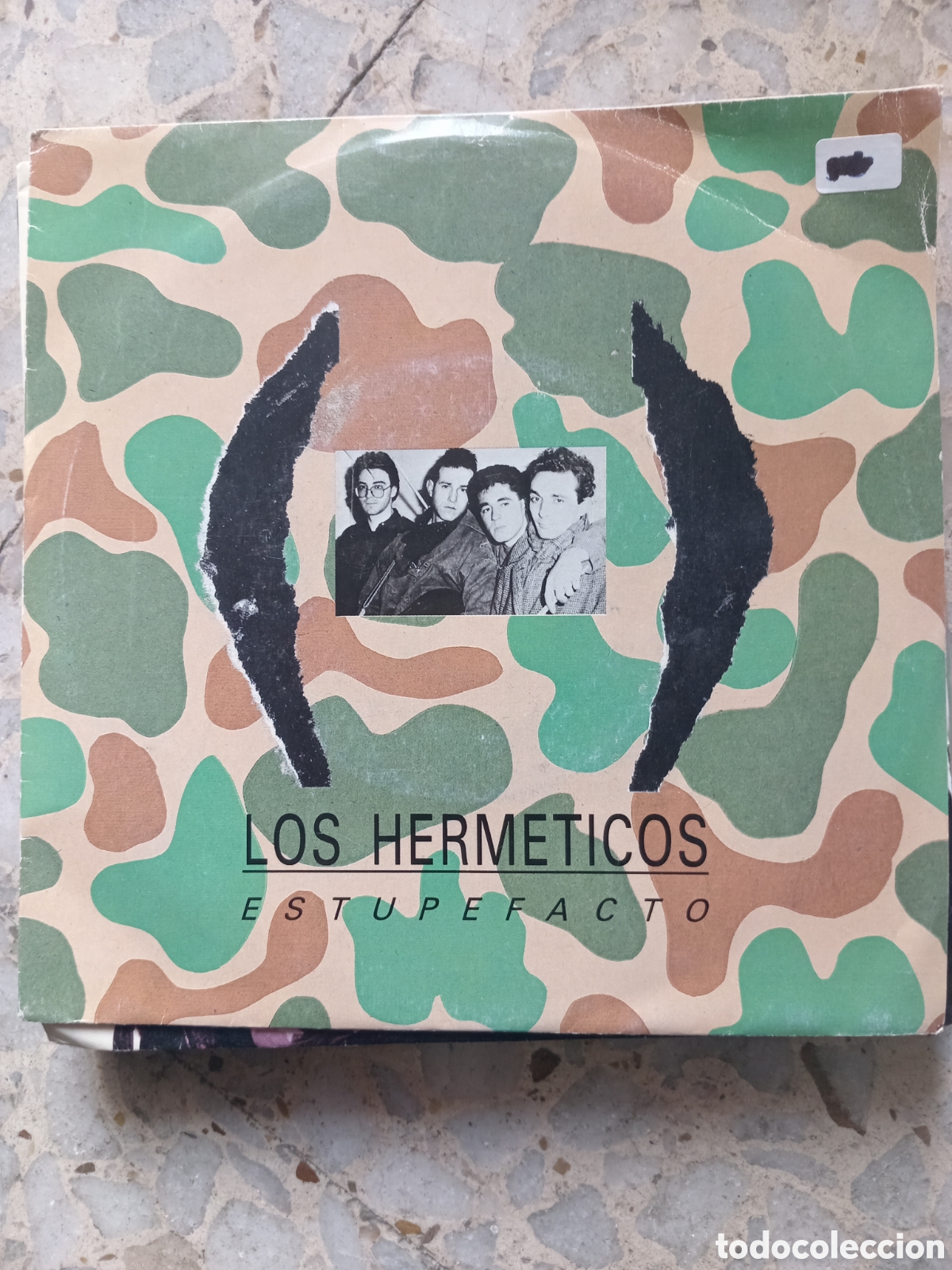 Discos de vinilo: SGL LOS HERMETICOS ESTUPEFACTO 1986 - Foto 1