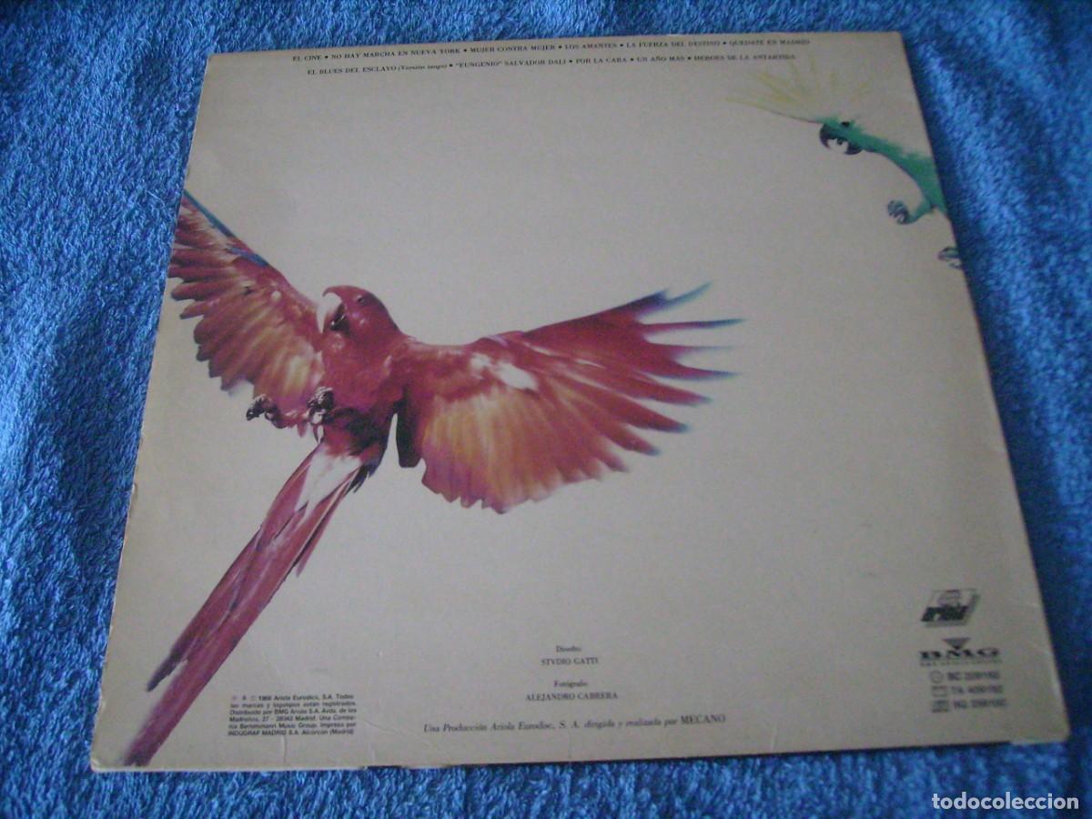 Discos de vinilo: LP : MECANO - DESCANSO DOMINICAL - 1988 FUNDA INTERIOR - Foto 2