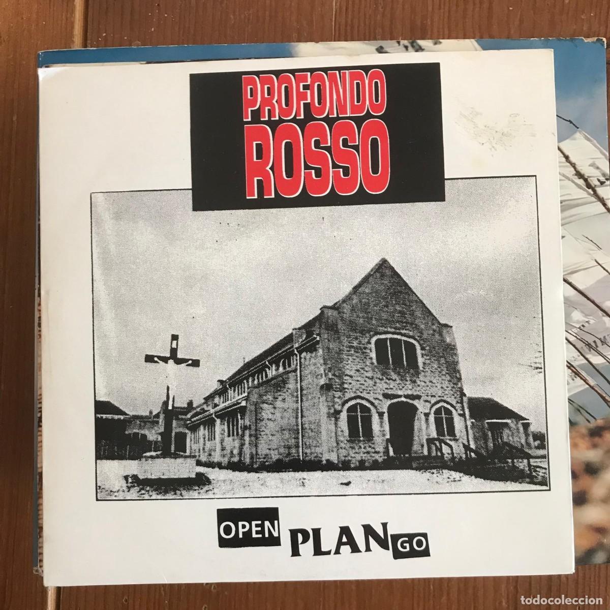 Discos de vinilo: PROFONDO ROSSO - OPEN PLAN GO - SINGLE NEAT 1995 - Foto 1