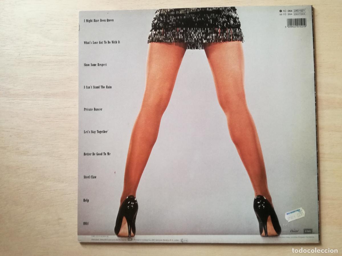 Discos de vinilo: TINA TURNER - PRIVATE DANCER - LP HOLANDA - COMPLETO - Foto 2