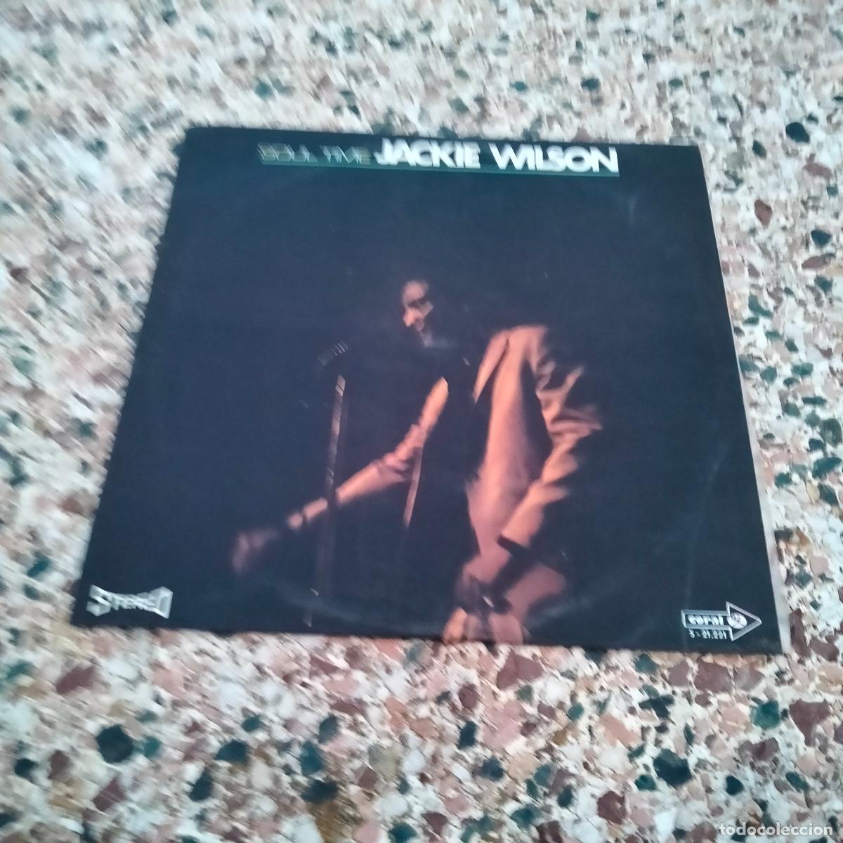 Discos de vinilo: Disco de vinilo soul time Jackie Wilson - Foto 1