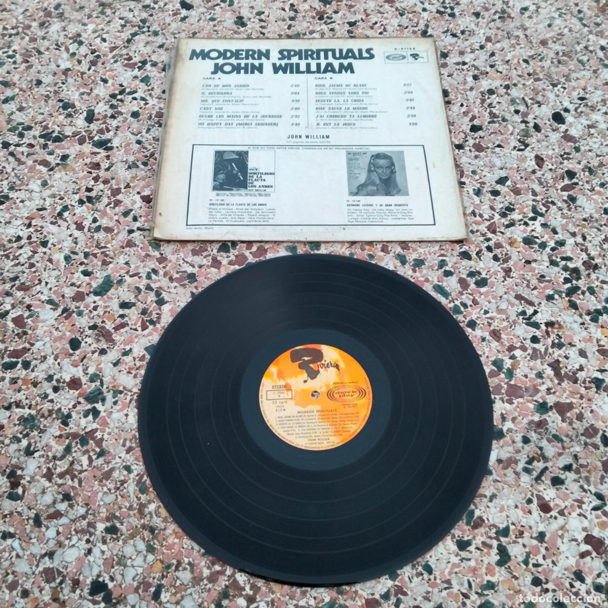 Discos de vinilo: Disco de vinilo modern spirituals John William - Foto 3