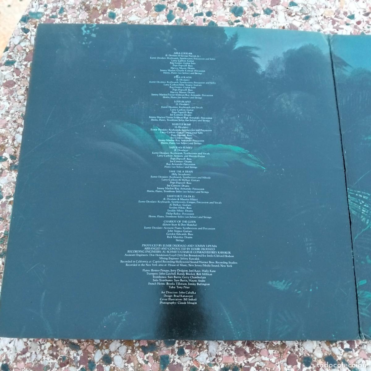 Discos de vinilo: Disco de vinilo Deodato love island - Foto 2