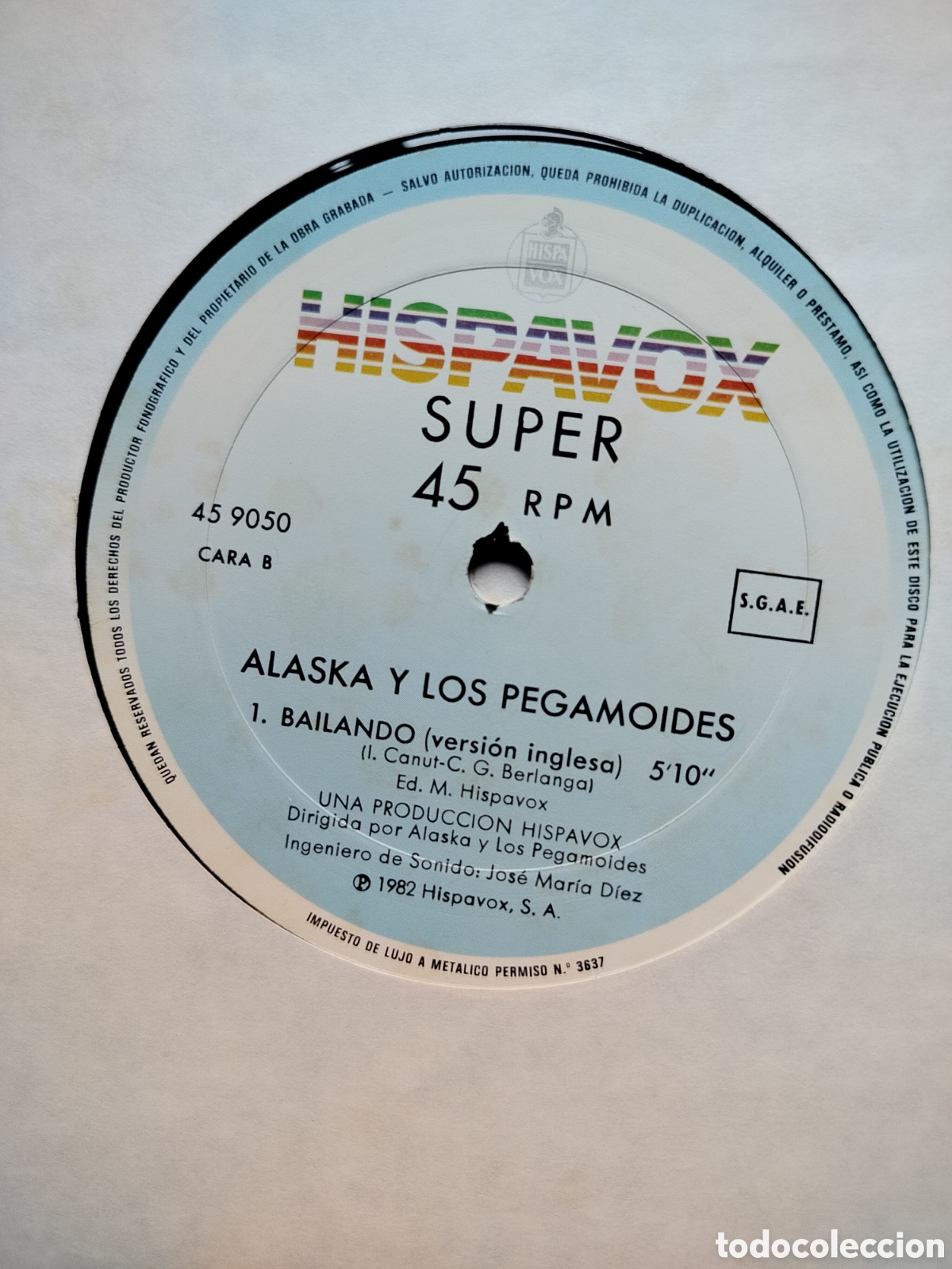 Discos de vinilo: Alaska y Los Pegamoides Maxi - Foto 3