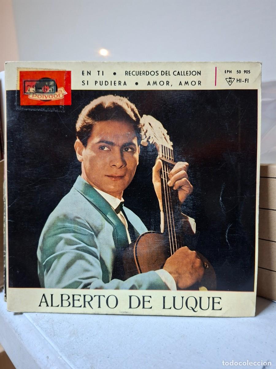 Discos de vinilo: ALBERTO DE LUQUE - EN TI - EP DE VINILO - C - 48 - Foto 1