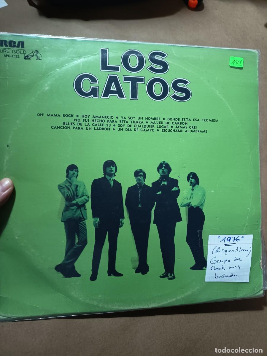 Discos de vinilo: LOTE 133, LP LOS GATOS ,( DIFICIL) - Foto 1