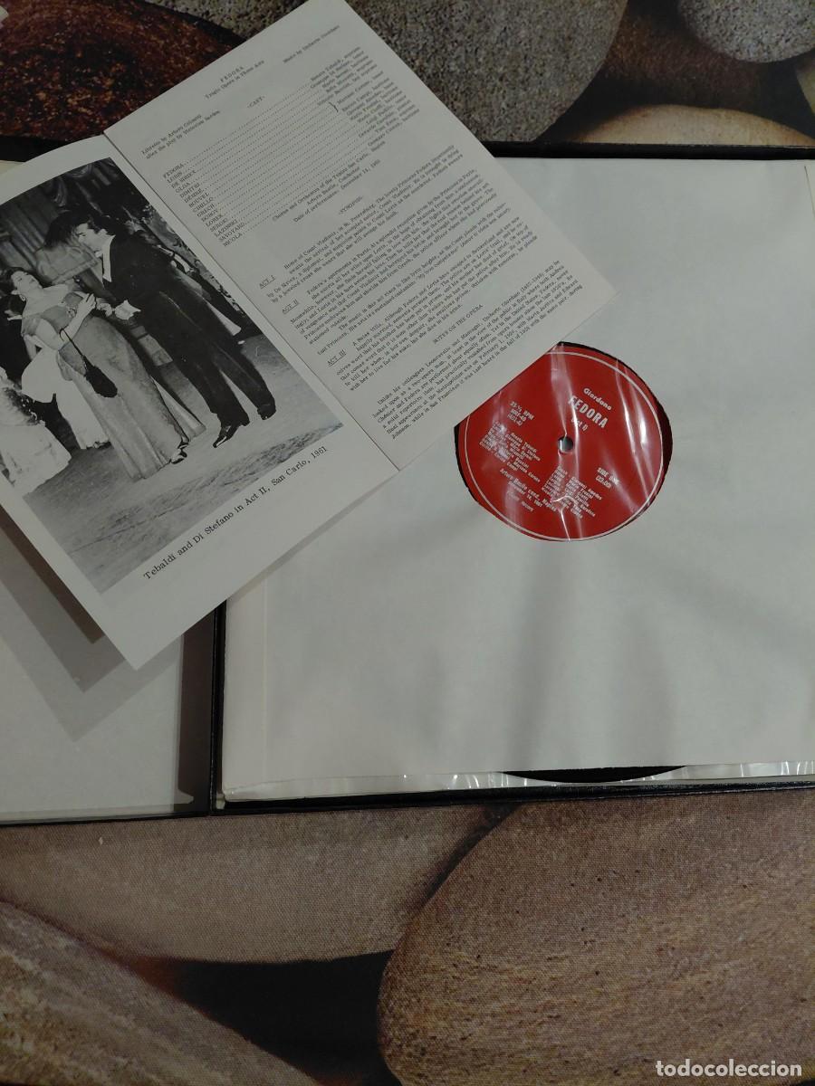 Discos de vinilo: Opera vinilo Fedora de Umberto Giordano - Foto 2