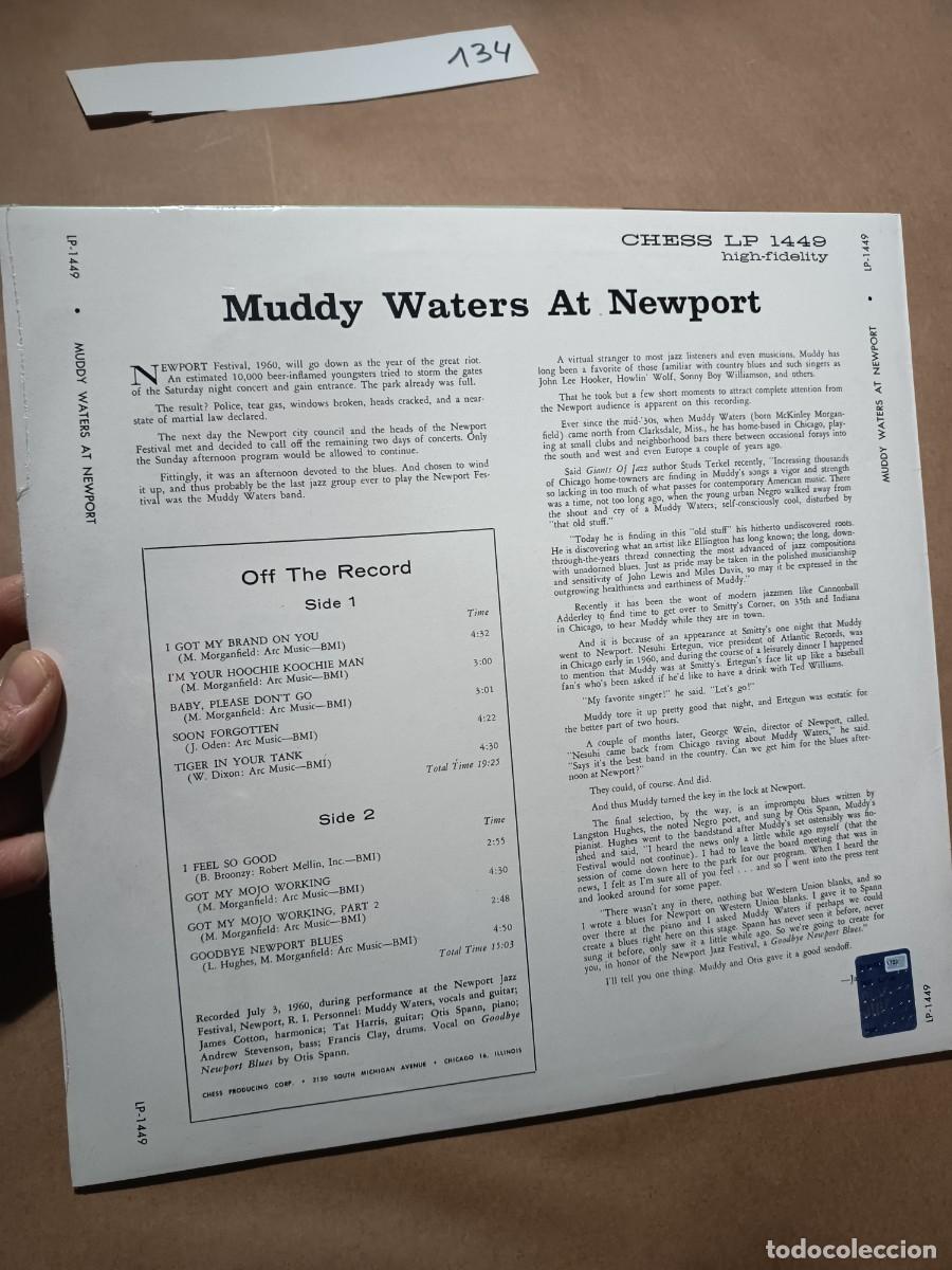 Discos de vinilo: LOTE 134, LP MUDDY WATERS - Foto 2