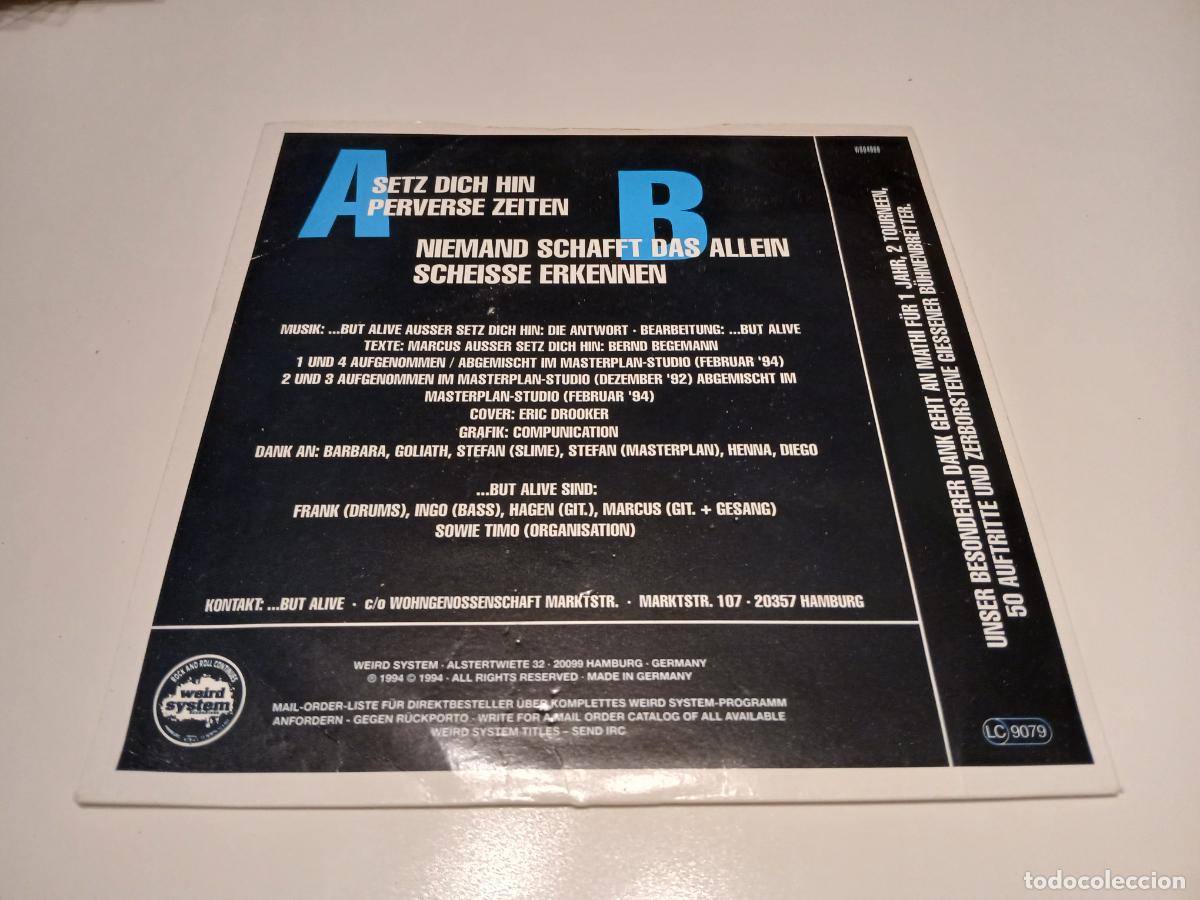 Discos de vinilo: ...But Alive &ndash; Sog- (1994) single 7&rdquo; - Foto 5
