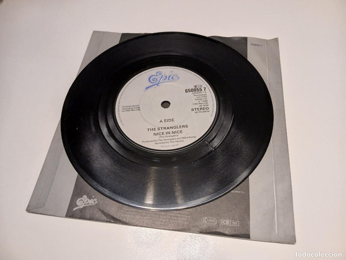 Discos de vinilo: The Stranglers &ndash; Nice In Nice- (1986) single 7&rdquo; - Foto 4