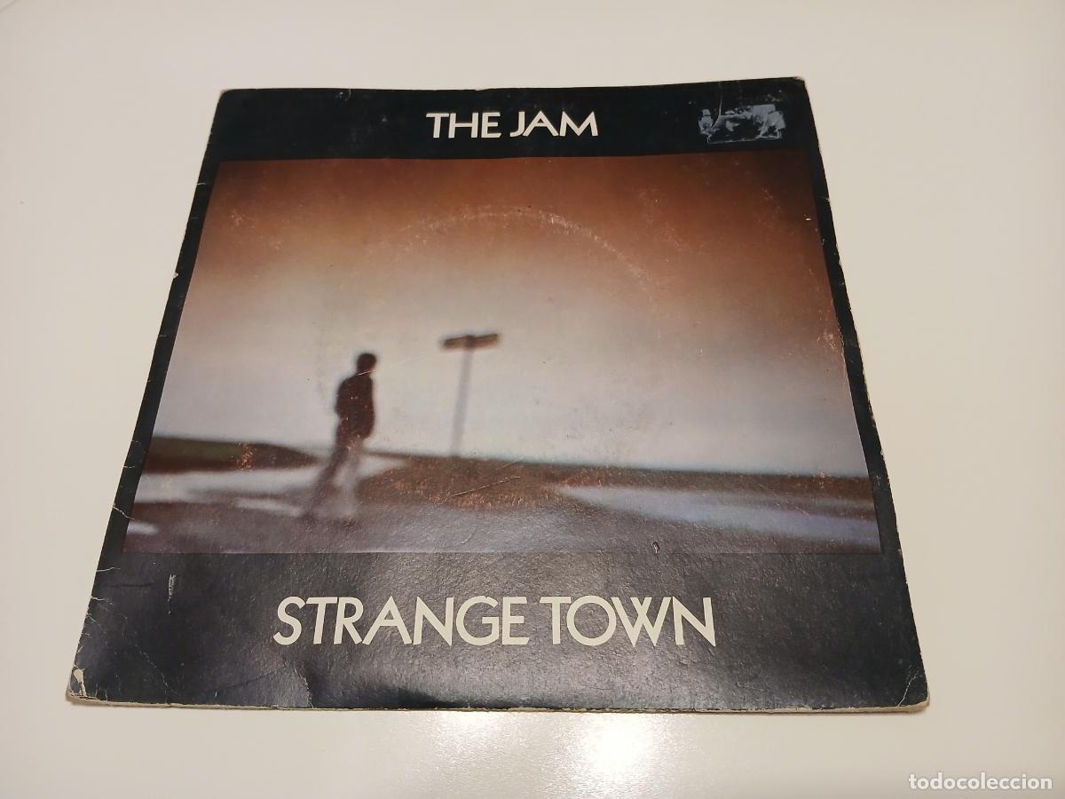 Discos de vinilo: The Jam &ndash; Strange Town- (1979) single 7&rdquo; - Foto 1